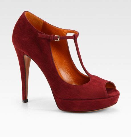 gucci betty suede mary jane pumps|Gucci Suede Cutout Accent T.